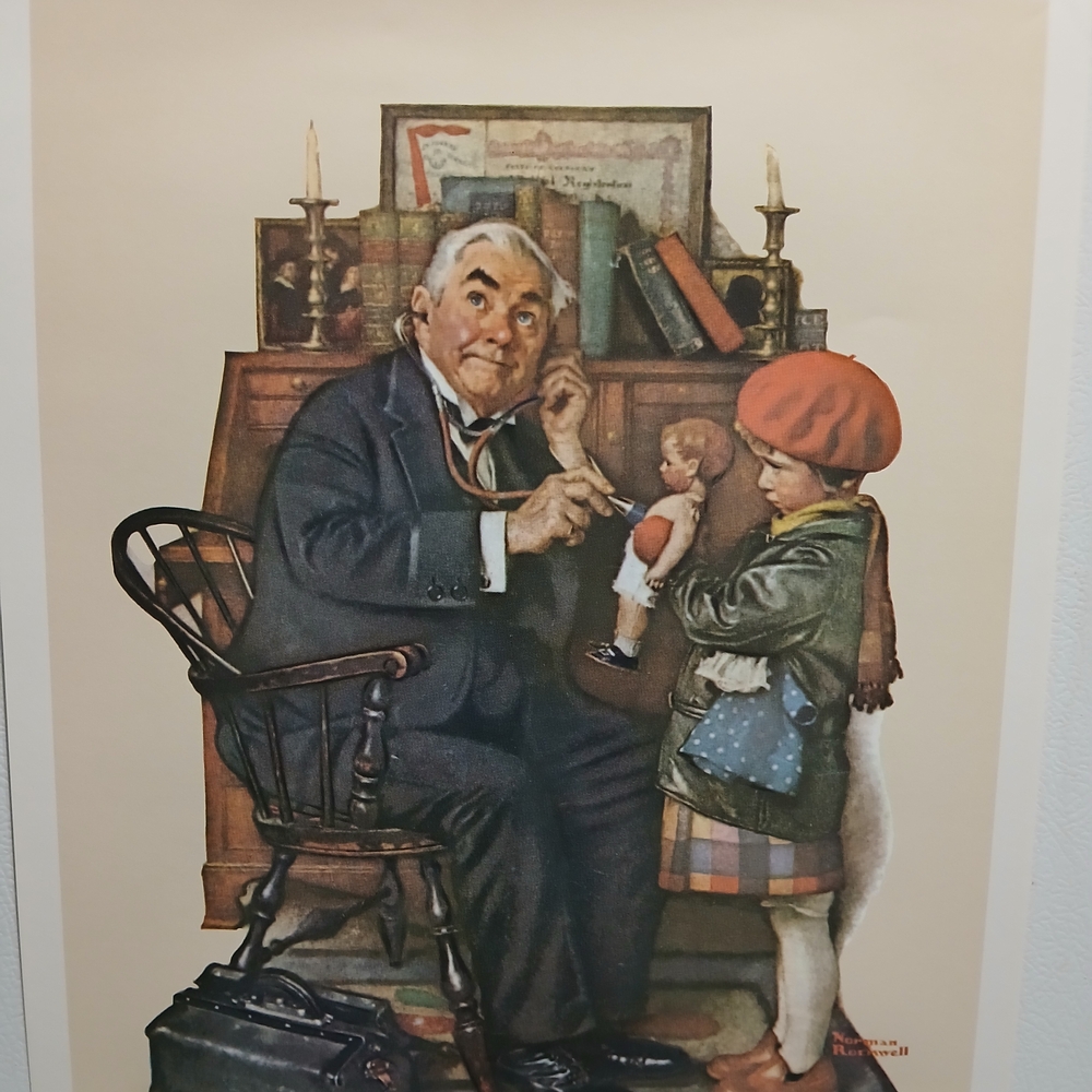 Vintage Norman Rockwell Art